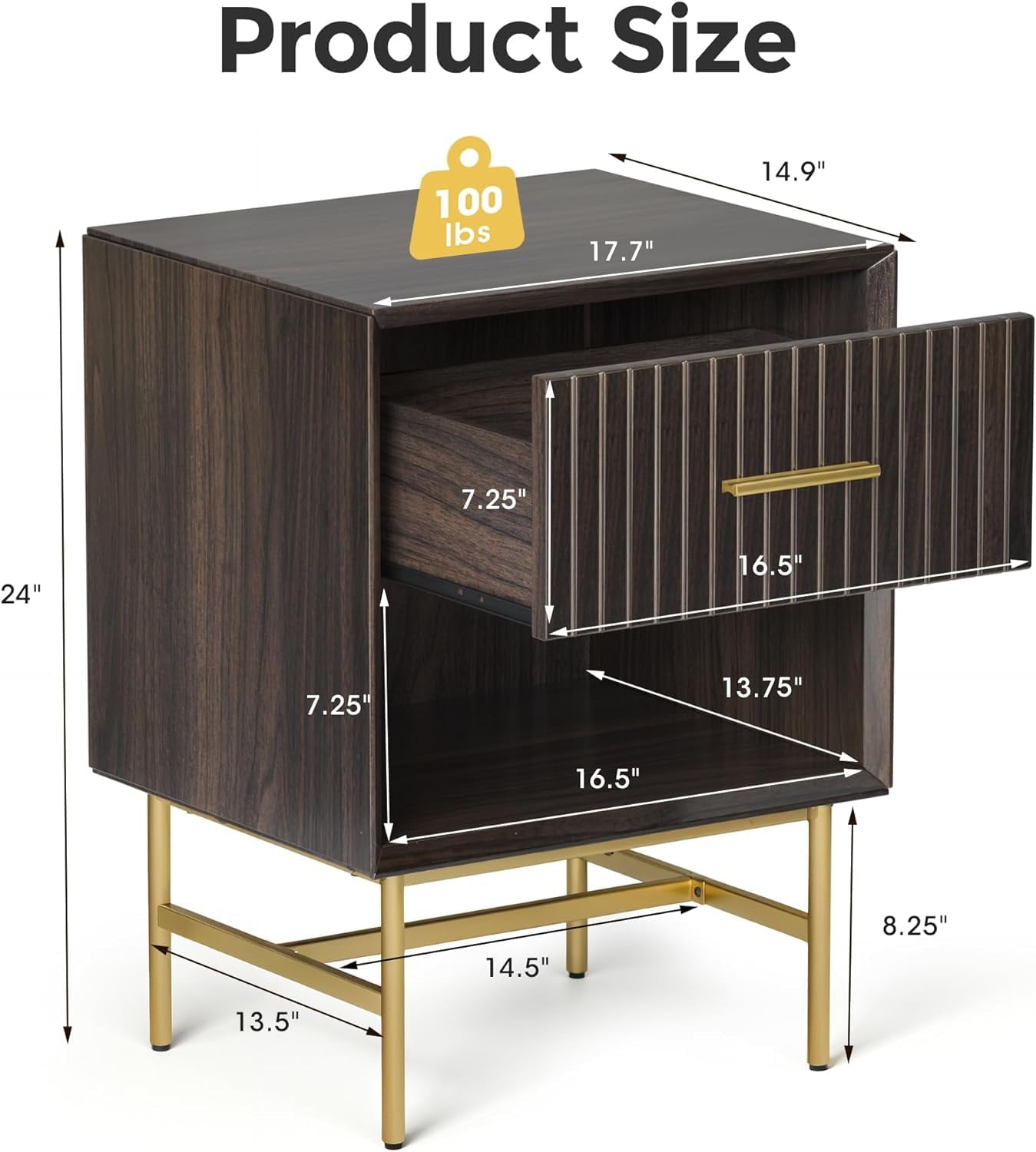 Royalcraft Nightstands set of 2