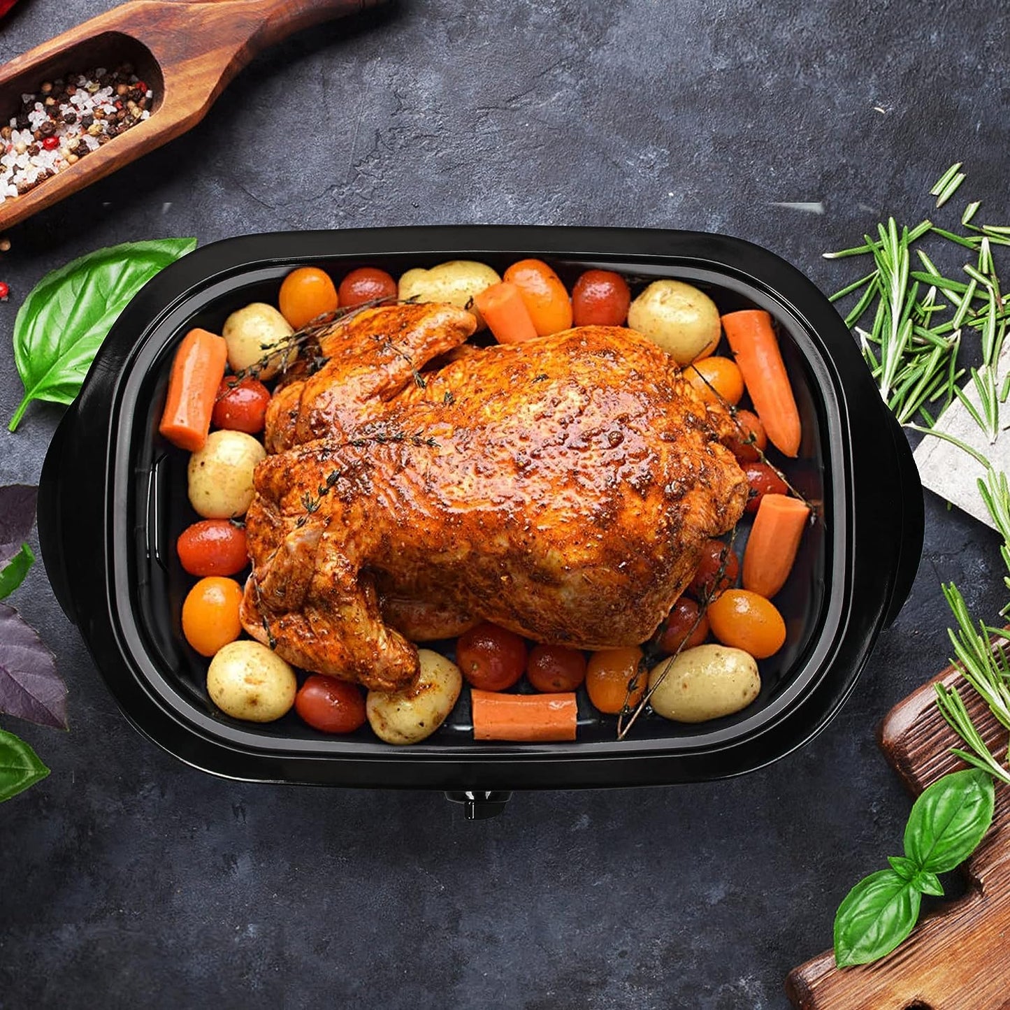 Sunvivi Electric Roaster, Turkey Roaster Oven