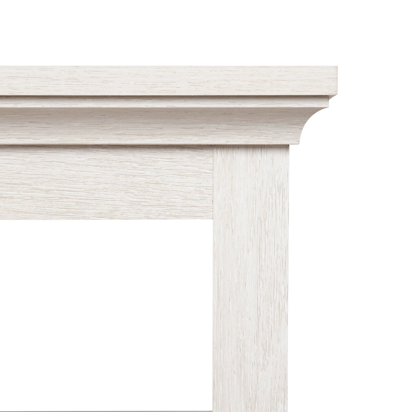 Royalcraft Farmhouse Rattan Storage Cabinet, Boho Sideboard Cabinet with Doors & Drawers, Buffet Cabinet with Adjustable Shelves, Accent Cabinet for Kitchen, Dining Room, Living Room, Grayish White
